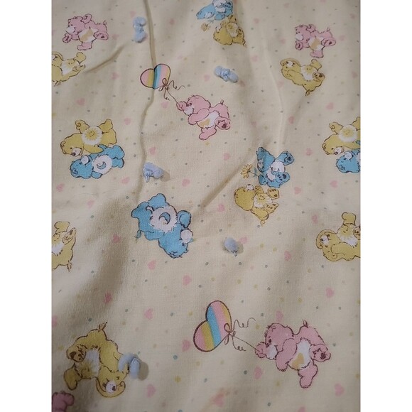 Vintage Handmade Care Bear Baby Or Toddler Girl Blanket Comforter 42x31 Inches. - Picture 2 of 10